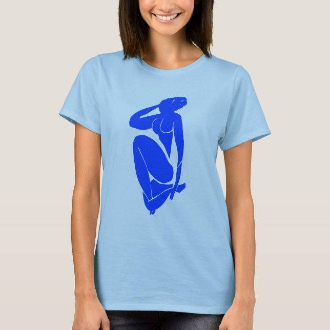 Camiseta O uso azul (Frente)
