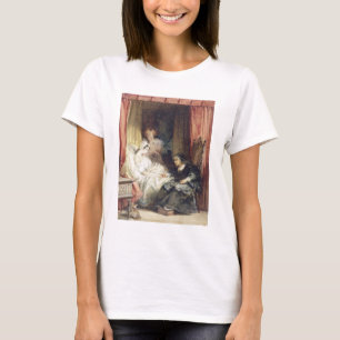 Camiseta O uso dos rasgos, 1827 (w/c e bodycolour sobre a
