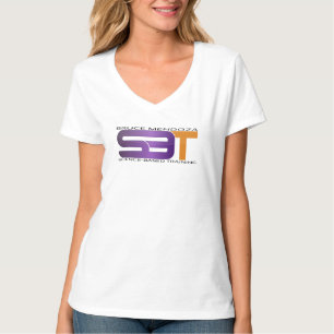 Camiseta O V-Pescoço Nano de Bruce