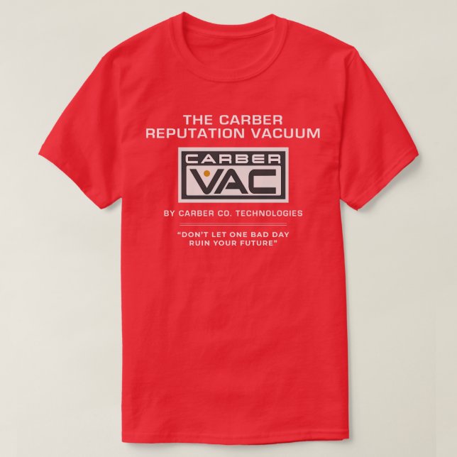 Camiseta O vácuo de computação (Frente do Design)