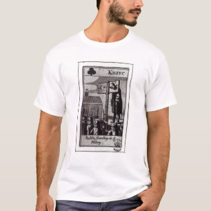 Camiseta O valete dos clubes