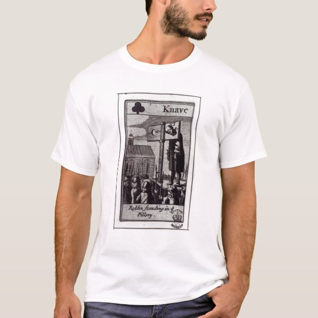 Camiseta O valete dos clubes (Frente)