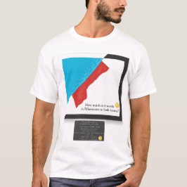 Camiseta O valor de Gaza