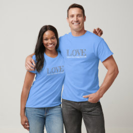 Camiseta O valor do T-Shirt AMOR