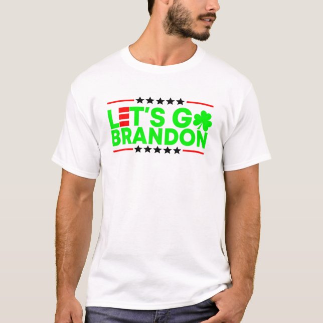 Camiseta O Vamos do dia de Patrick vai no dia de Patrick Br (Frente)