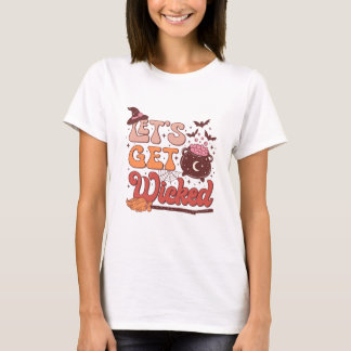 Camiseta O vamos do Halloween fica perverso