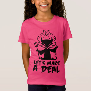 Camiseta O vamos Faz Um Acordo Com O Diabo