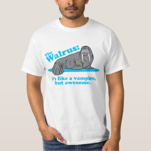 Camiseta O vampiro da morsa