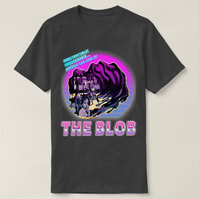 CAMISETA O VAPEWAVE DO BLOB (Frente do Design)