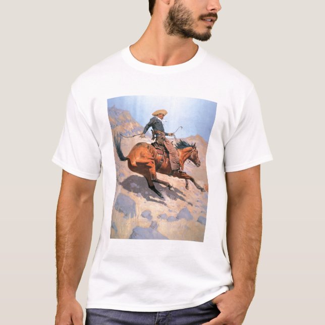Camiseta O vaqueiro (óleo em canvas) (Frente)
