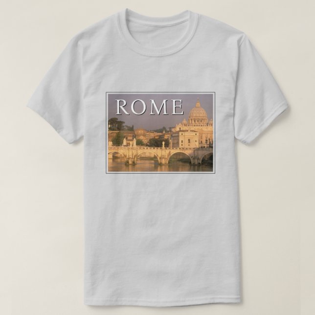 Camiseta O Vaticano | Itália, Roma (Frente do Design)