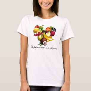Camiseta O veganismo é amor