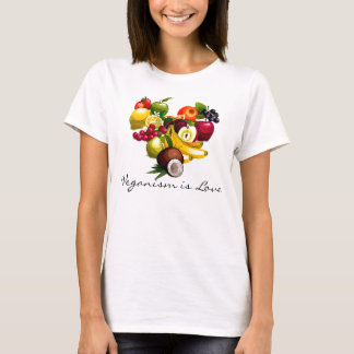 Camiseta O veganismo é amor