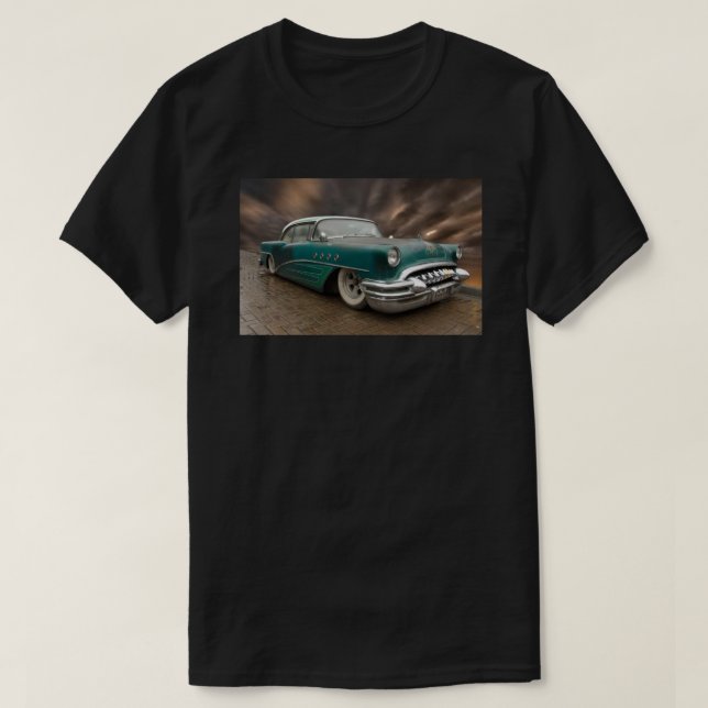Camiseta O velho Buick nunca morre com o Cartão de Saudação (Frente do Design)