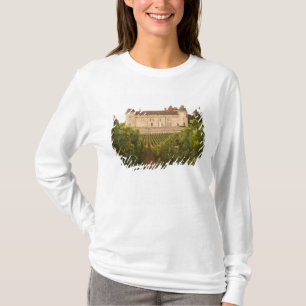 Camiseta O velho castelo medieval Chateau de Rully na Cote