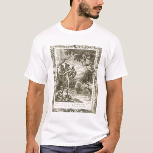Camiseta O velo dourado ganhado por Jason (gravura)