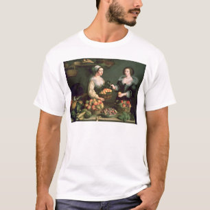 Camiseta O vendedor das frutas e legumes