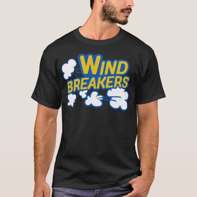 Camiseta O Vento Quebra-Vento Da Cidade Do Elemento (Frente)