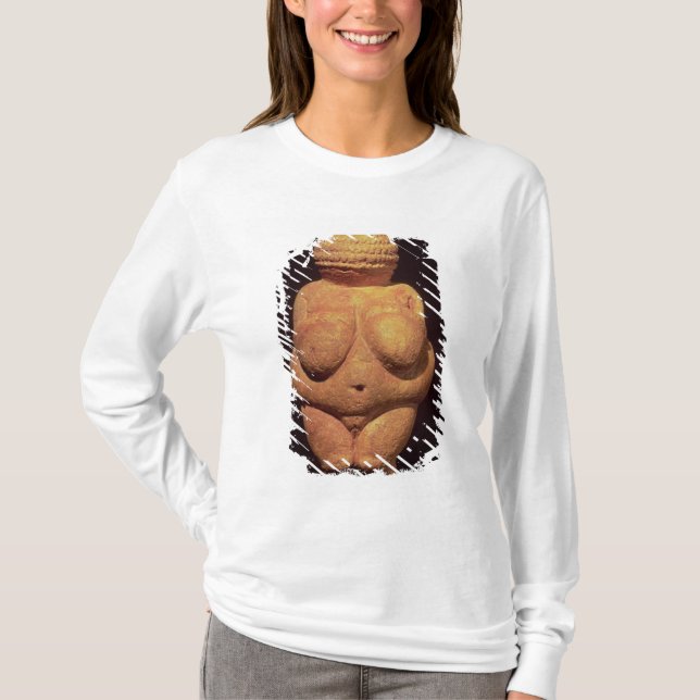 Camiseta O Venus de Willendorf, símbolo de fertilidade (Frente)