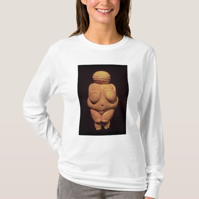 Camiseta O Venus de Willendorf, símbolo de fertilidade (Frente)