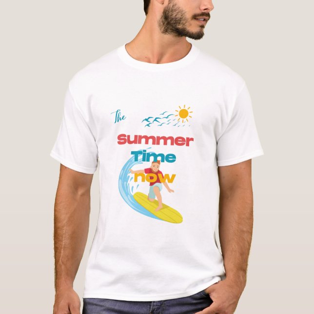 Camiseta O Verão agora (Frente)