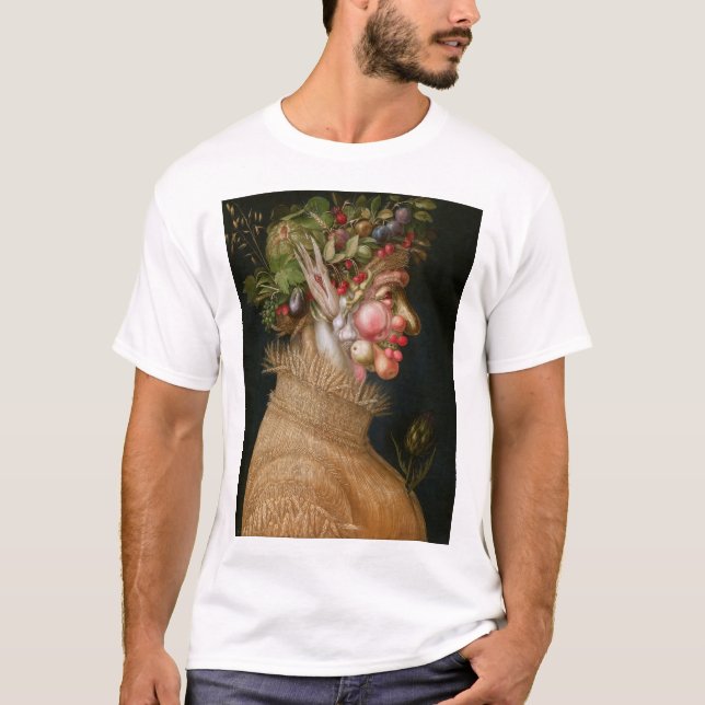 Camiseta O Verão, Arcimboldo (Frente)