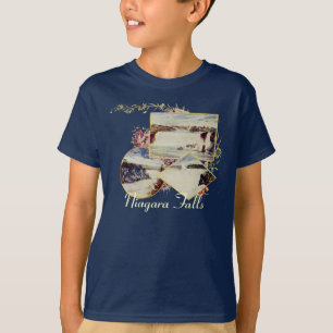 Camiseta O verão de Niagara Falls do vintage caçoa a cami