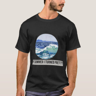 Camiseta O verão em que eu fiquei bonita.