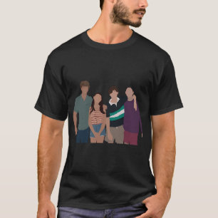 Camiseta O Verão em que Eu Me Tornei Bonita Retrato