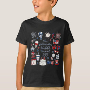 Camiseta O Verão em que os EUA Comemoraram 250 Anos