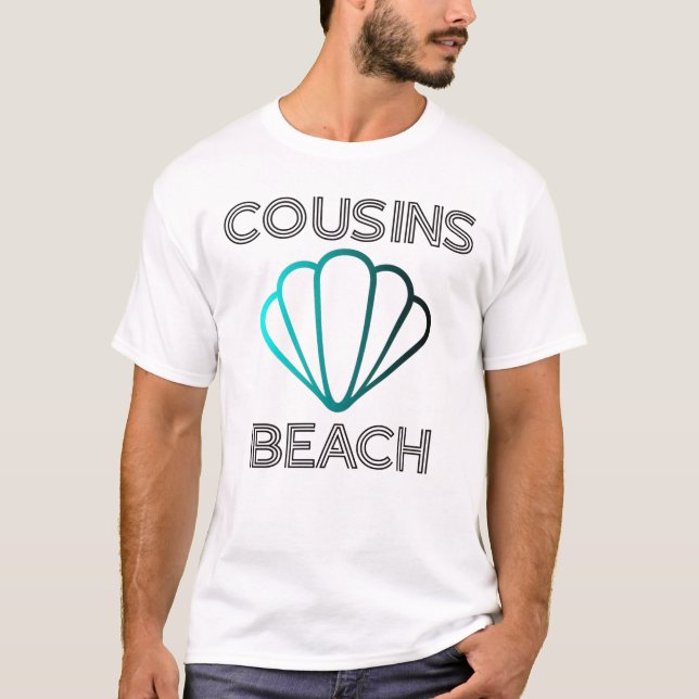 Camiseta O Verão que me tornei Bonito | Primos Beach Blue (Frente)