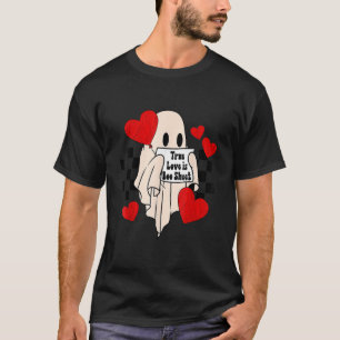Camiseta O Verdadeiro Amor É Folha De Boo Ghost Spookie Da 