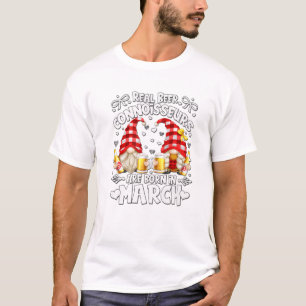 Camiseta O Verdadeiro Connoisseur De Cerveja Está Nascer E