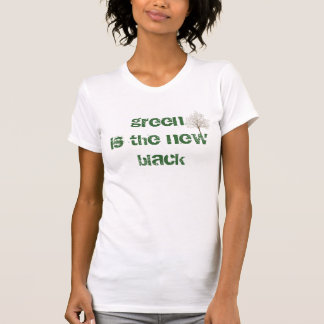 Camiseta o verde é o preto novo