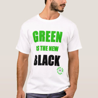 Camiseta O verde é o preto novo