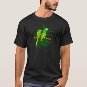 Camiseta O verde repete mecanicamente o roupa