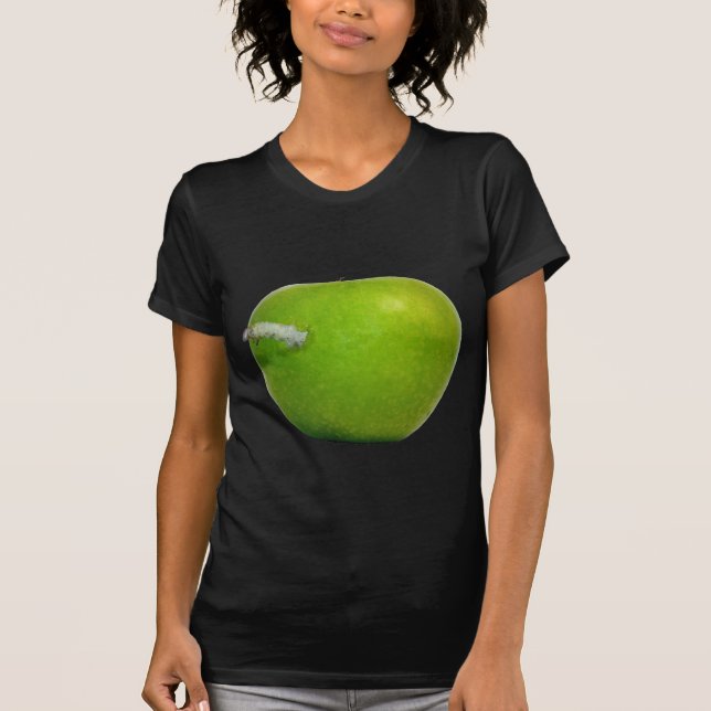 Camiseta O verme na maçã (Frente)