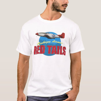 Camiseta O vermelho ata aviadores de Tuskegee