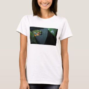 Camiseta O vermelho Eyes o assento do sapo