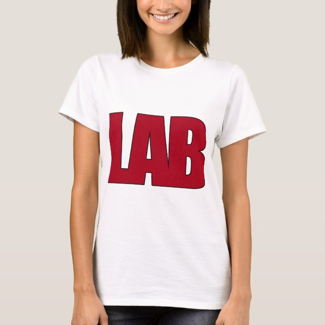 CAMISETA O VERMELHO GRANDE DO LABORATÓRIO ROTULA O (Frente)