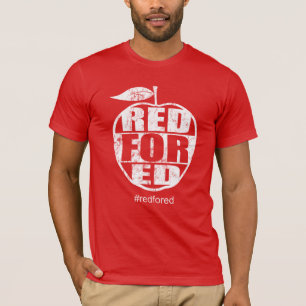 Camiseta O vermelho para Ed #redfored o protesto dos
