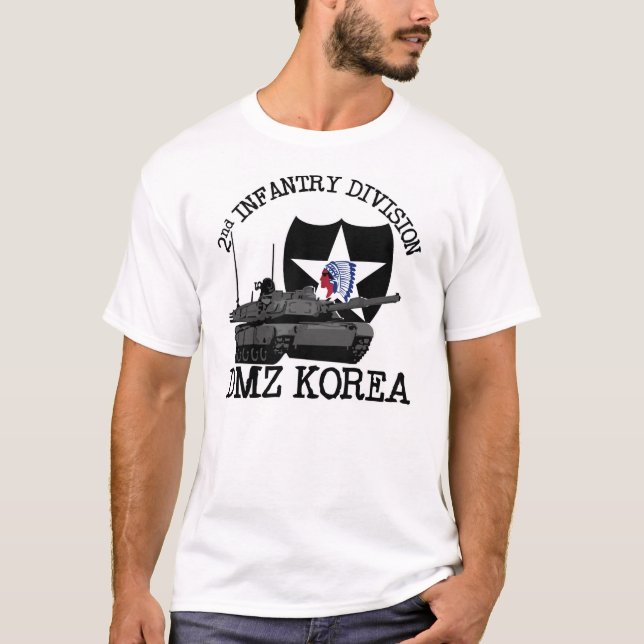 Camiseta ò Veterinário da identificação DMZ Coreia (Frente)