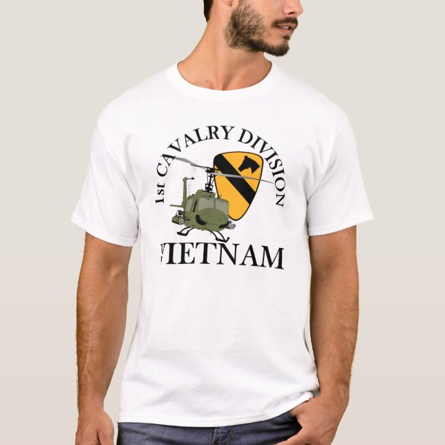 Camiseta ø Veterinário de Cav Vietnam (Frente)