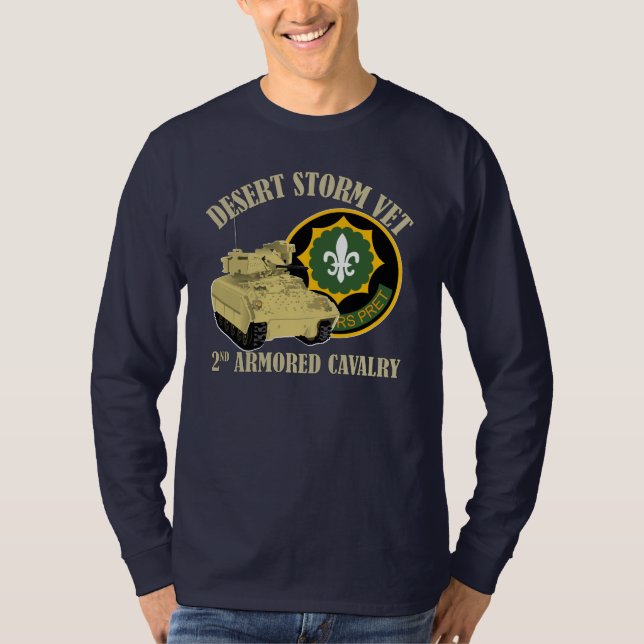 Camiseta ò Veterinário do ACR - tempestade no deserto (Frente)