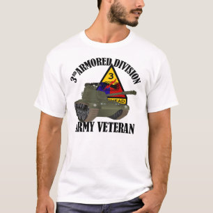 Camiseta ó Veterinário do ANÚNCIO - tanque de M-48 Patton