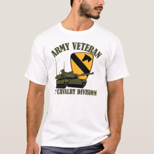 Camiseta ø Veterinário do exército de Cav - tanque M1