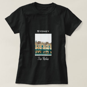 Camiseta O viagem do patrimônio da Rocks Sydney vintage