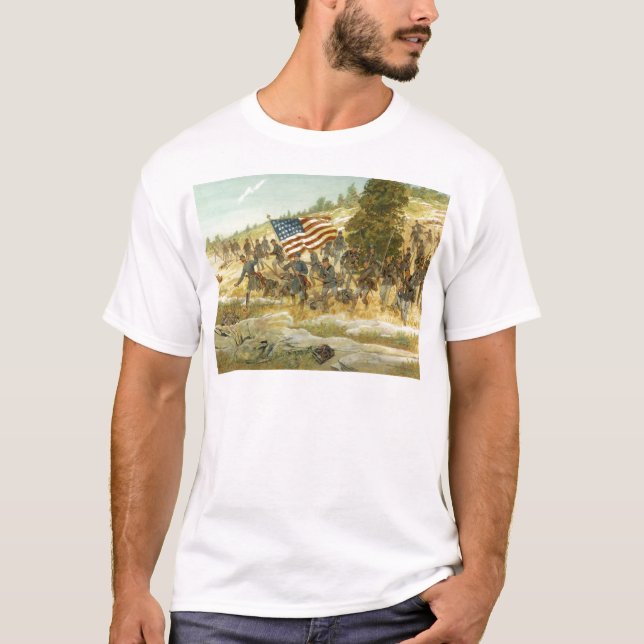 Camiseta O vigésimo Maine por H. Charles McBarron (Frente)