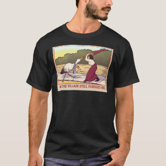 Camiseta O Vilão Continua A Seguir O Seu Pau