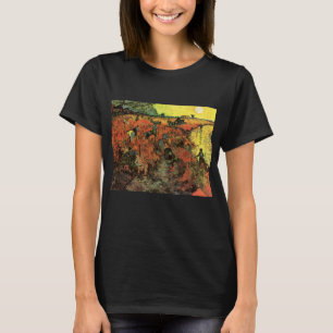 Camiseta O Vinhedo Vermelho por Vincent van Gogh